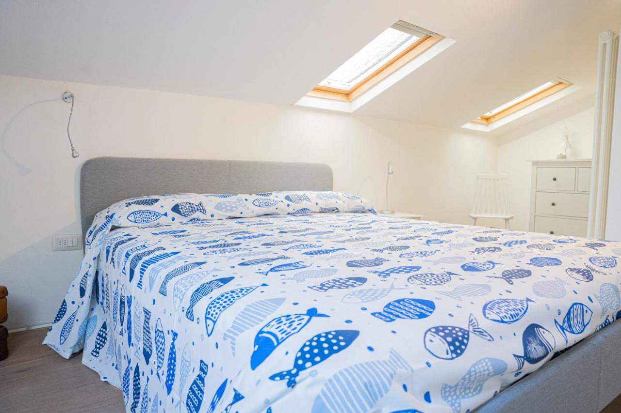 049 - Attico Elegante, 10 Minuti A Piedi Da Mare E Spiaggia - Posto Auto Privato Gratis Sestri Levante Ngoại thất bức ảnh